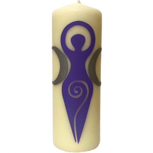 Lilac Goddess - Large Pillar Candle